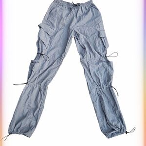 Garage Gray Parachute Pants